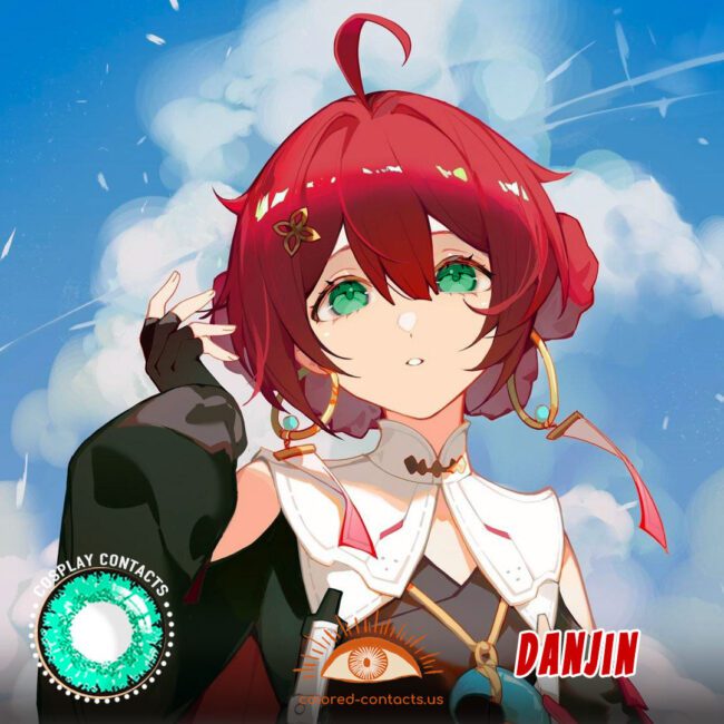 Wuthering Waves Danjin Cosplay Contact Lenses