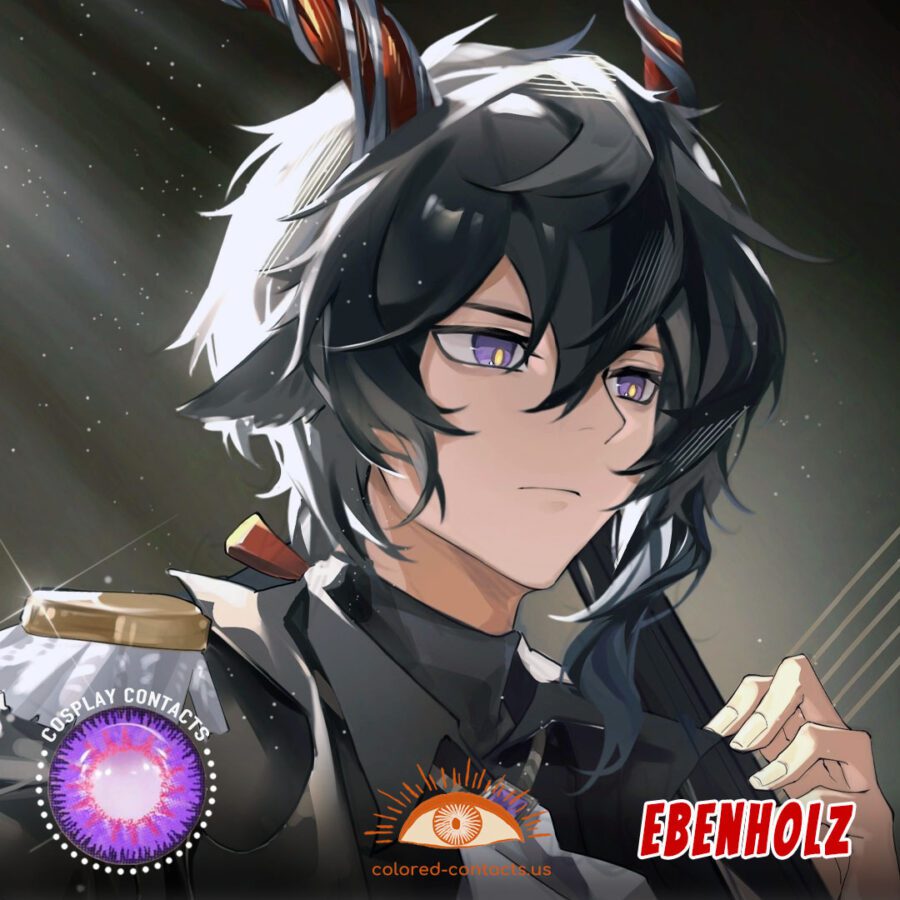 Arknights : Ebenholz Cosplay Contact Lenses