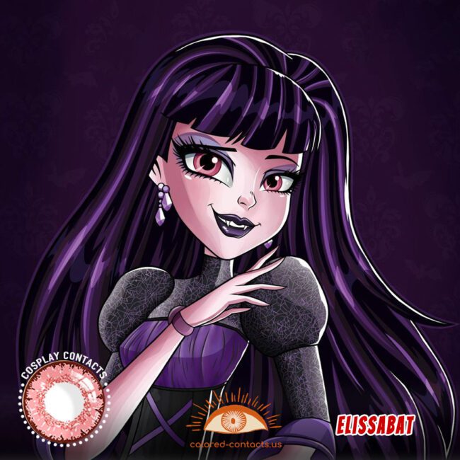Monster High : Elissabat Cosplay Contact Lenses
