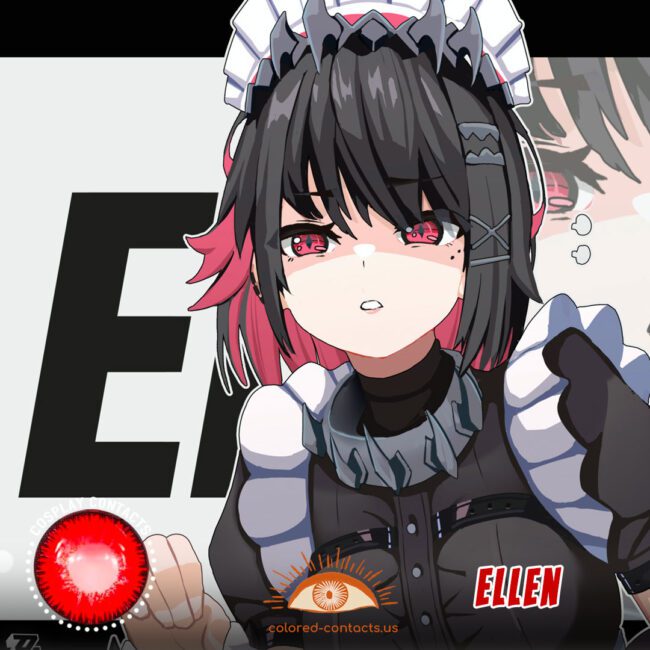 ZZZ Ellen Cosplay Contact Lenses