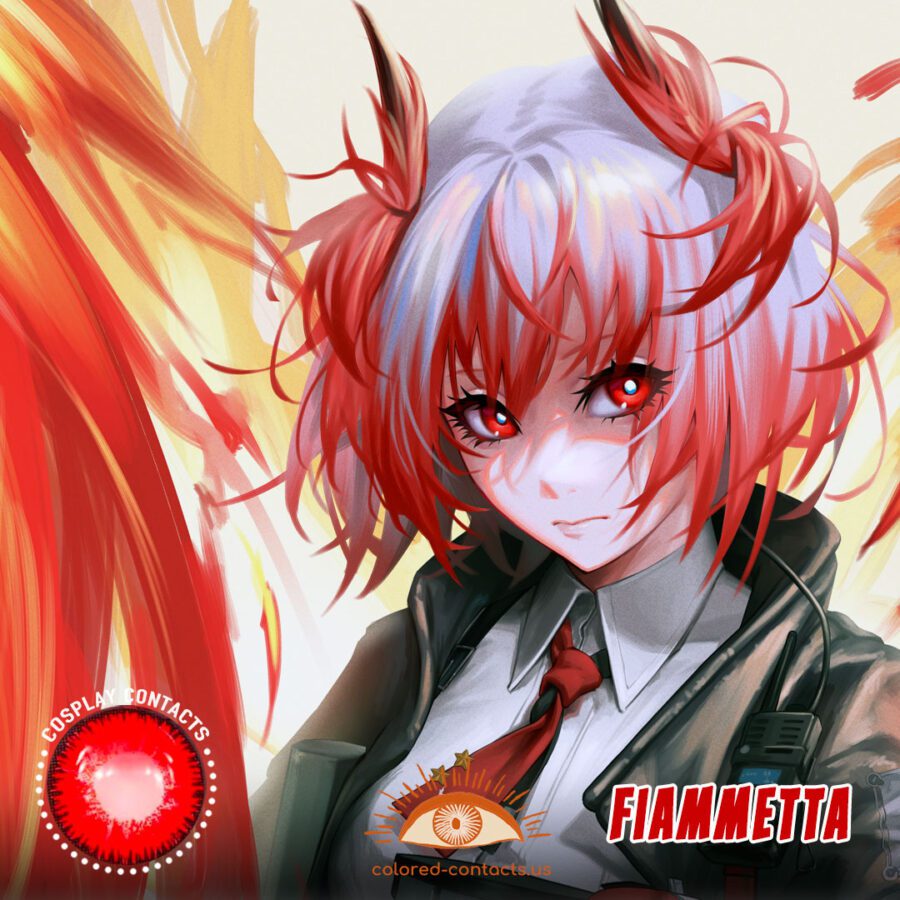 Arknights : Fiammetta Cosplay Contact Lenses