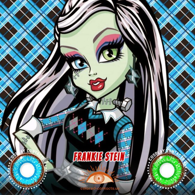 Monster High : Frankie Stein Cosplay Contact Lenses