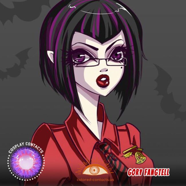 Monster High : Gory Fangtell Cosplay Contact Lenses