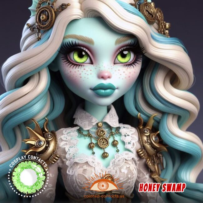 Monster High : Honey Swamp Cosplay Contact Lenses