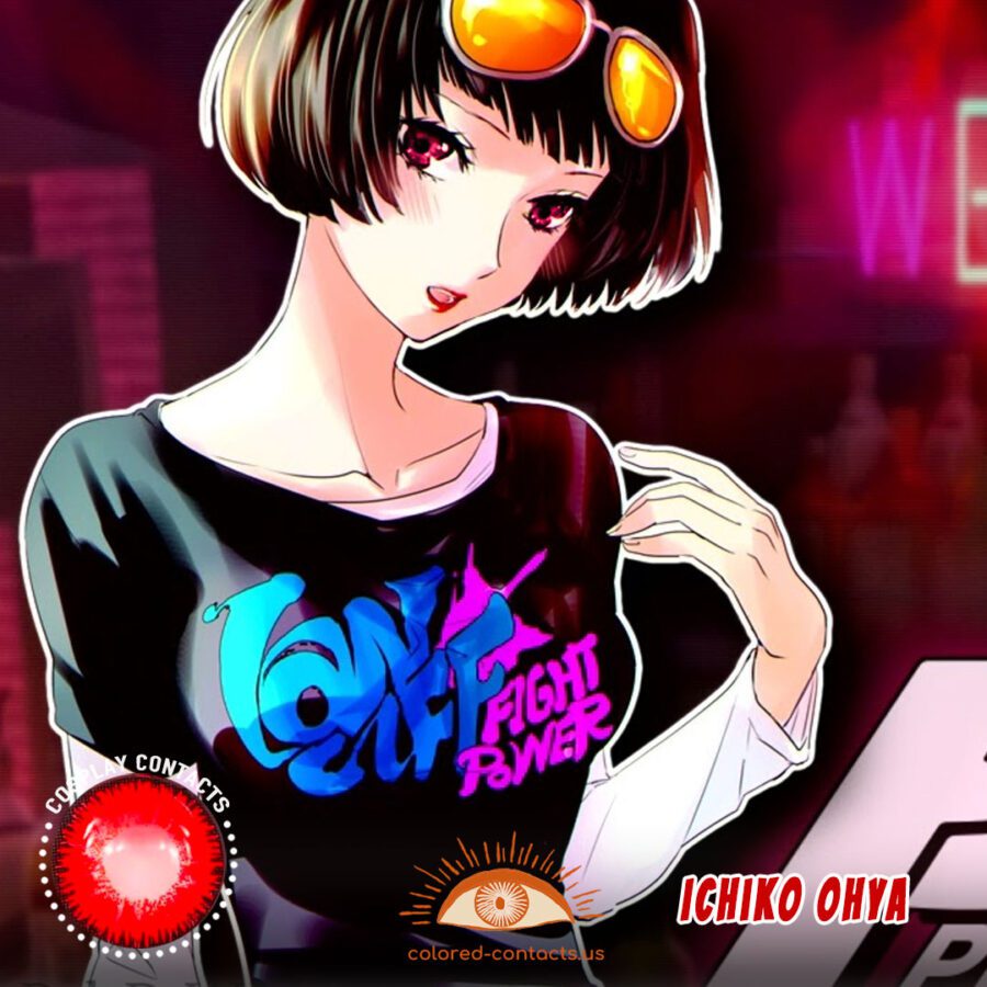 Persona 5 : Ichiko Ohya Cosplay Contact Lenses