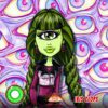 Monster High : Iris Clops Cosplay Contact Lenses
