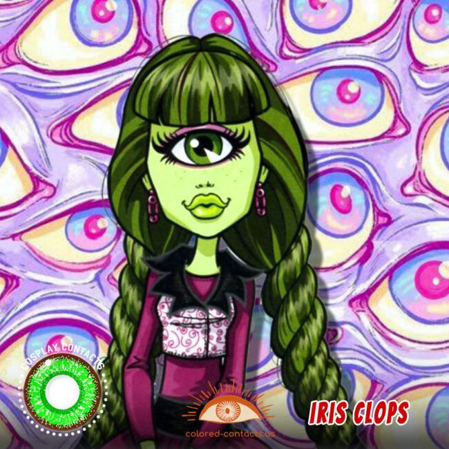 Monster High : Iris Clops Cosplay Contact Lenses