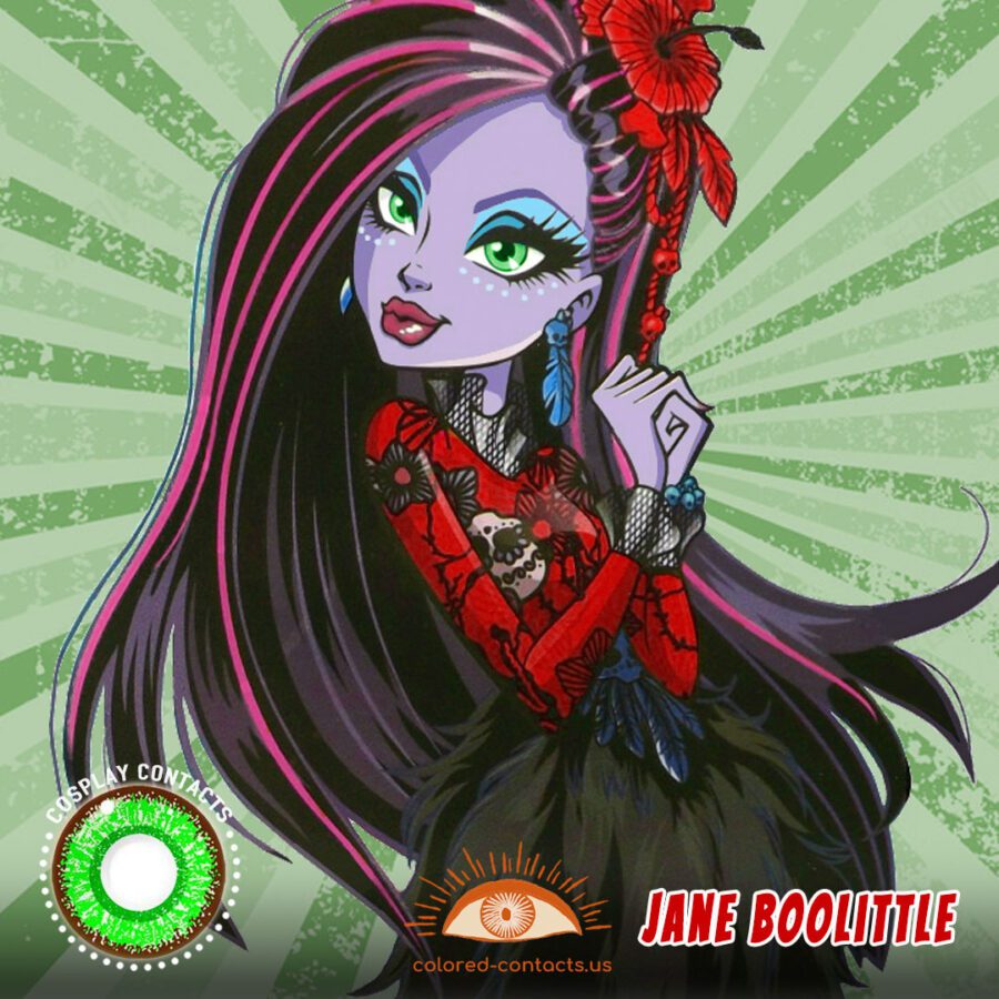 Jane Boolittle Cosplay Contact Lenses