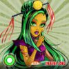 Monster High : Jinafire Long Cosplay Contact Lenses - Colored Contacts Monster High : Jinafire Long Cosplay Contact Lenses