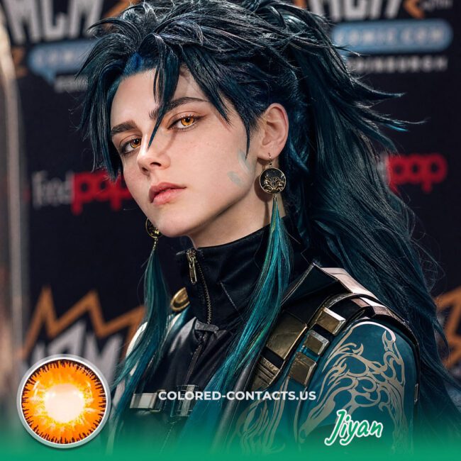 WuWa : Jiyan Cosplay Contact Lenses