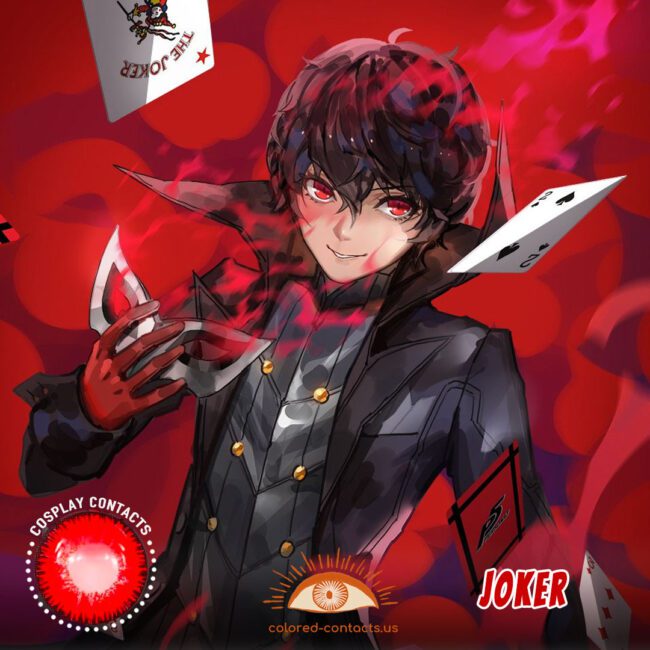 Persona 5 : Joker Cosplay Contact Lenses