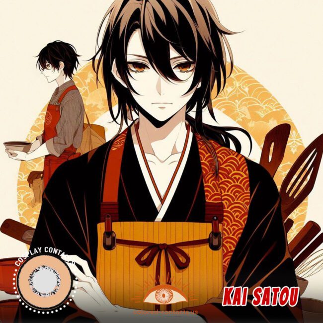 Kai Satou Cosplay Contact Lenses