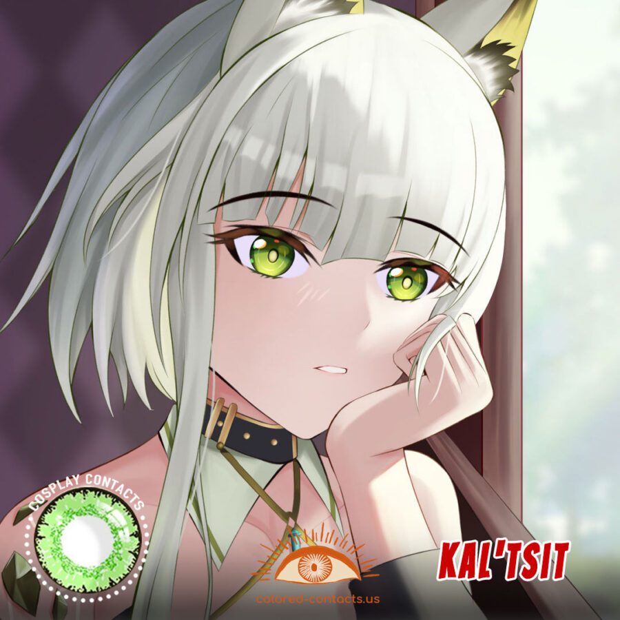 Arknights : Kal'Tsit Cosplay Contact Lenses