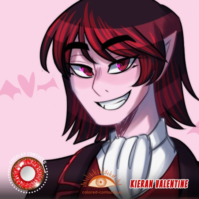 Monster High : Kieran Valentine Cosplay Contact Lenses