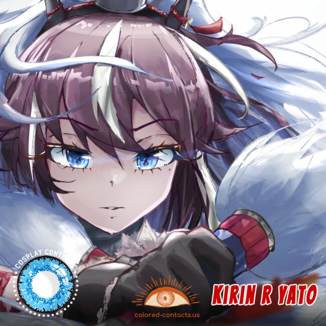 Arknights : Kirin R Yato Cosplay Contact Lenses