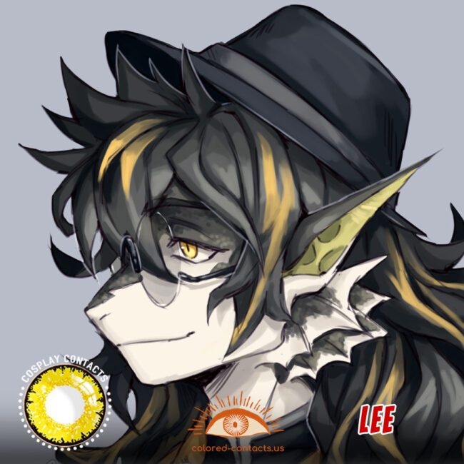Arknights : Lee Cosplay Contact Lenses