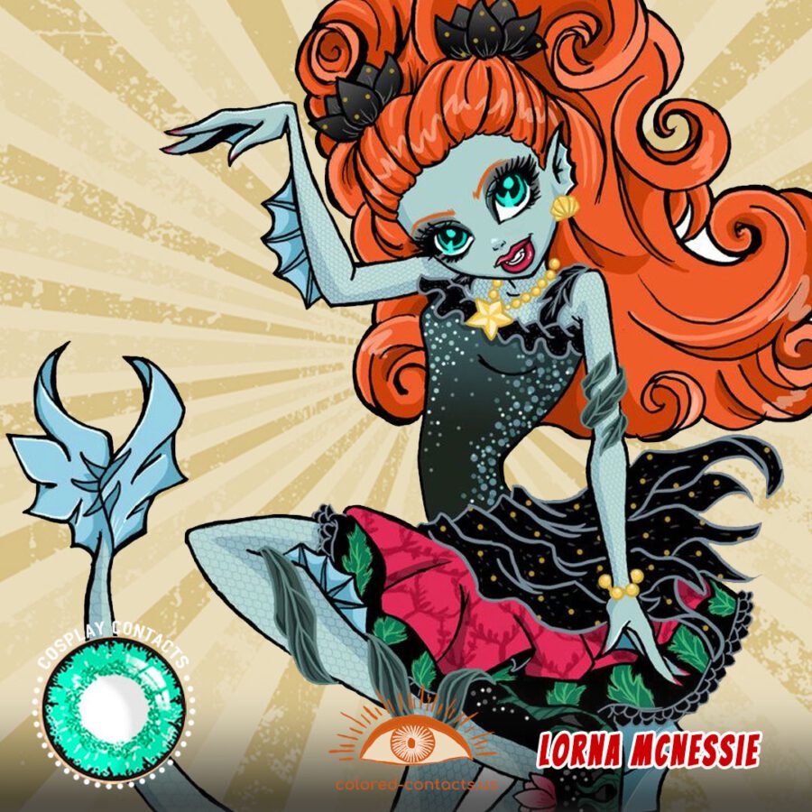 Monster High : Lorna Mcnessie Cosplay Contact Lenses