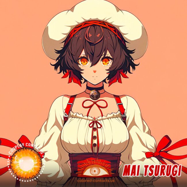Mai Tsurugi Cosplay Contact Lenses