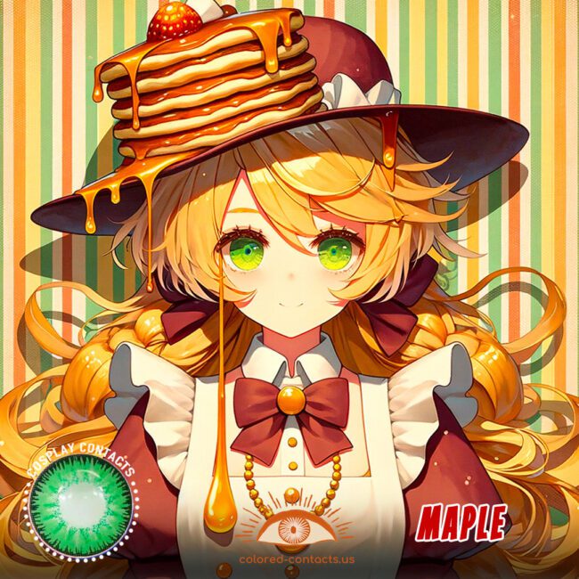 Maple Cosplay Contact Lenses