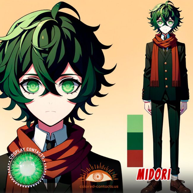 Midori Cosplay Contact Lenses
