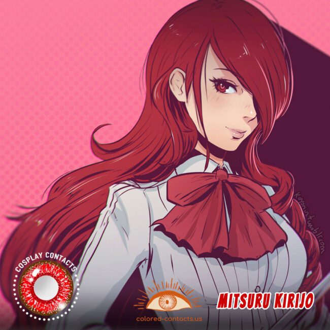 Persona 3 : Mitsuru Kirijo Cosplay Contact Lenses