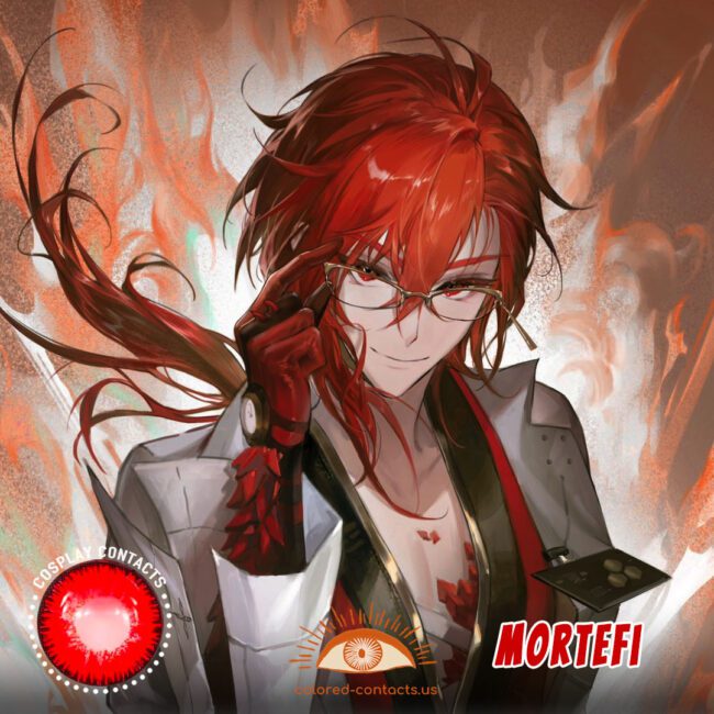 Wuthering Waves Mortefi Cosplay Contact Lenses