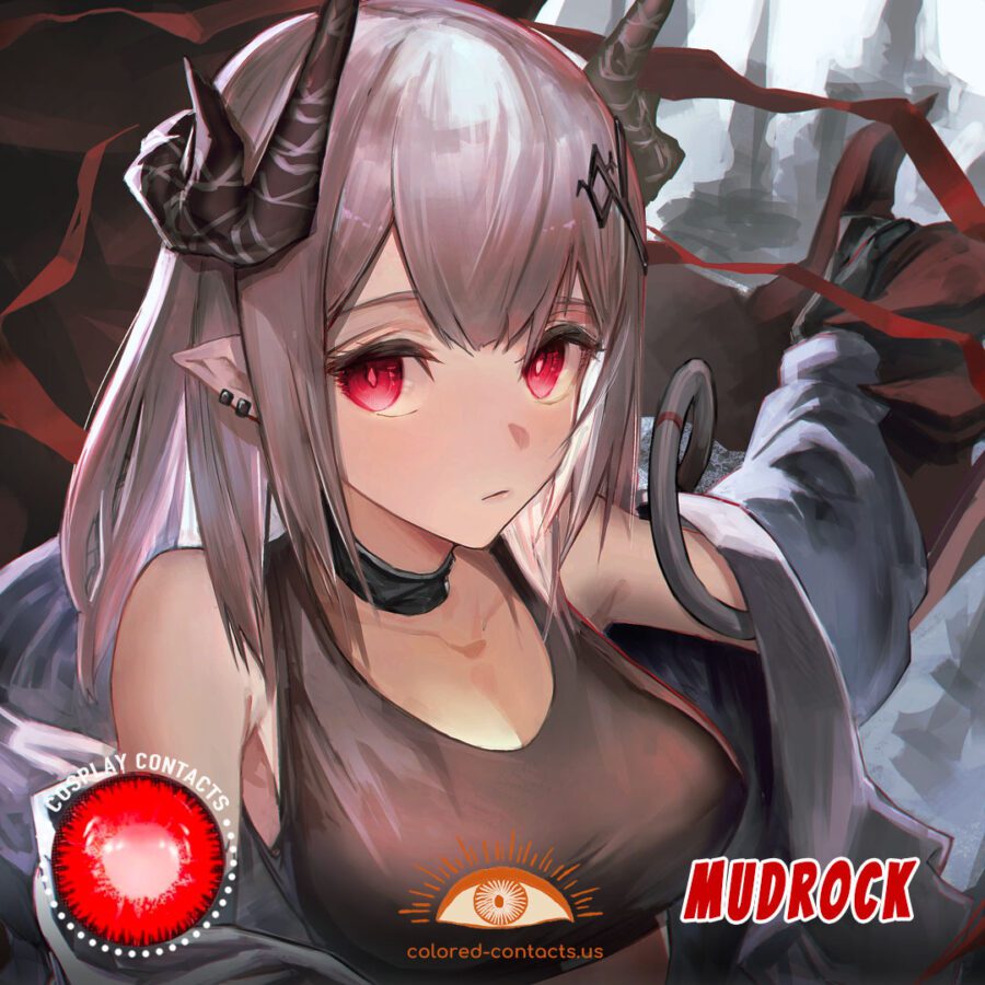 Arknights : Mudrock Cosplay Contact Lenses