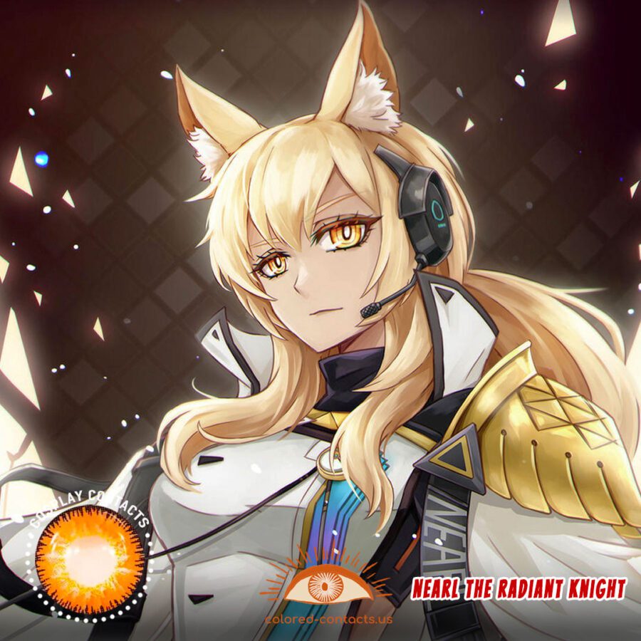 Arknights : Nearl The Radiant Knight Cosplay Contact Lenses