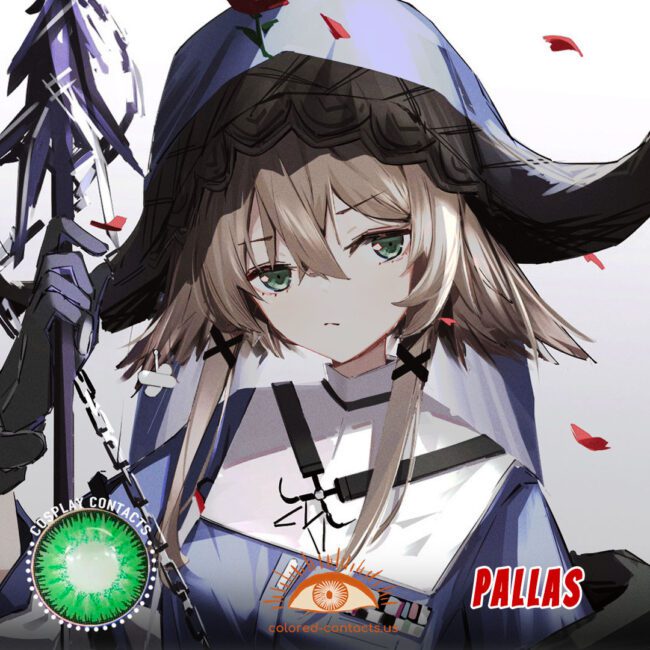 Arknights : Pallas Cosplay Contact Lenses