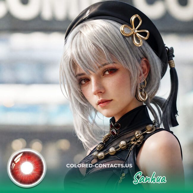 WuWa : Sanhua Cosplay Contact Lenses