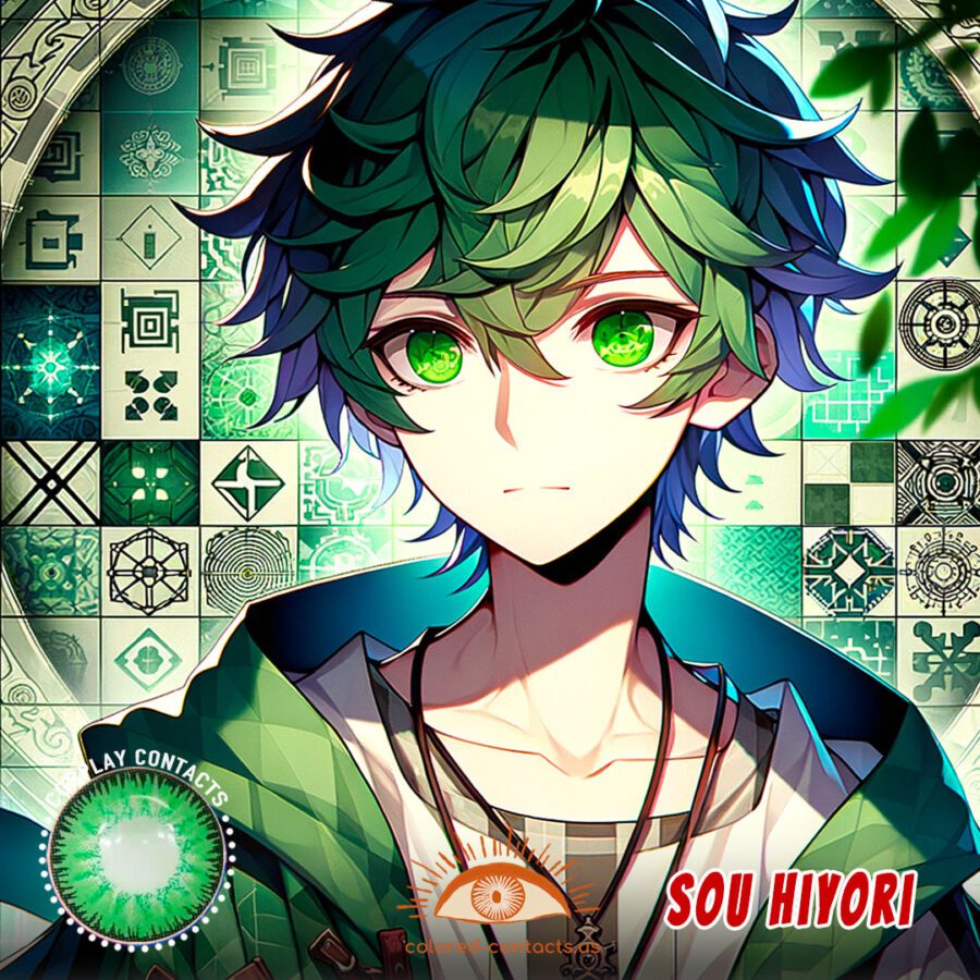 Sou Hiyori Cosplay Contact Lenses