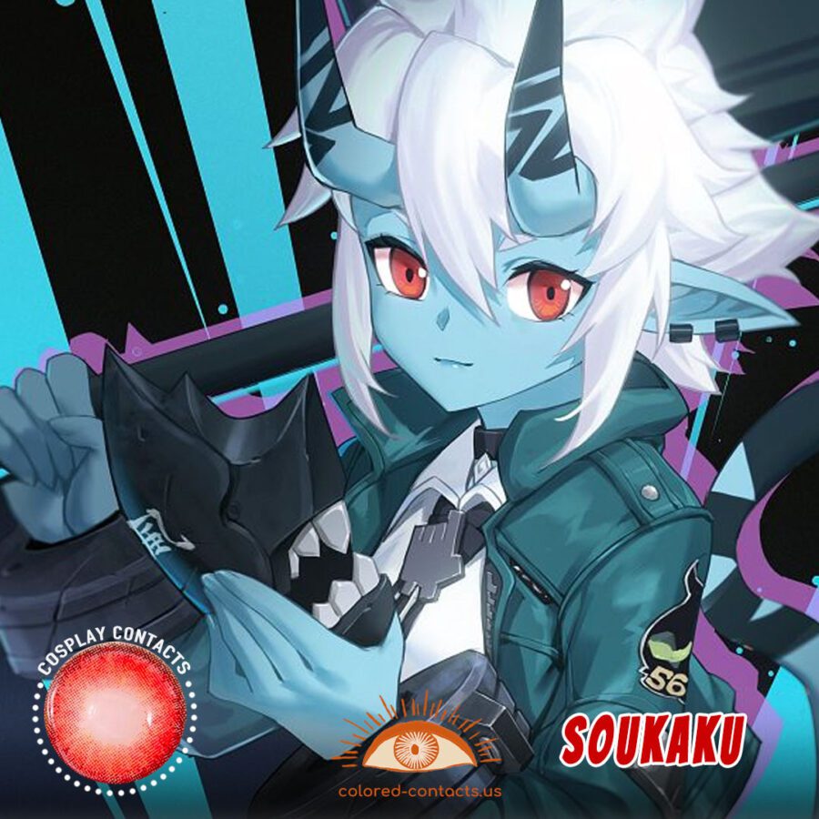 Zzz Soukaku Cosplay Contact Lenses