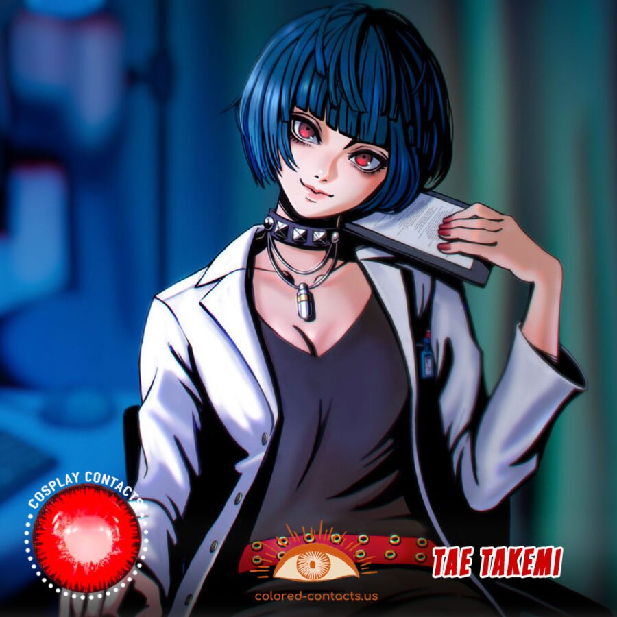 Persona 5 : Tae Takemi Cosplay Contact Lenses