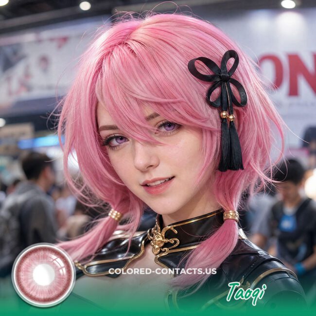 WuWa : Taoqi Cosplay Contact Lenses