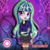 Monster High : Twyla Boogeyman Cosplay Contact Lenses