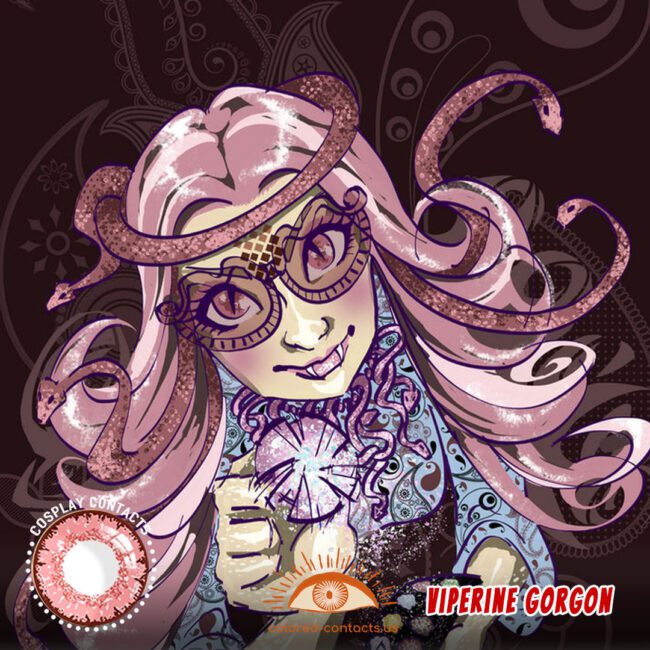 Monster High : Viperine Gorgon Cosplay Contact Lenses