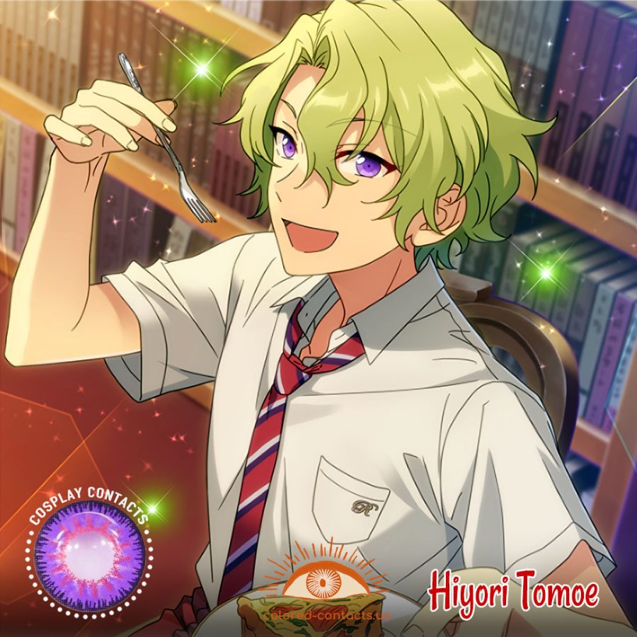 Ensemble Stars : Hiyori Tomoe Cosplay Contact Lenses