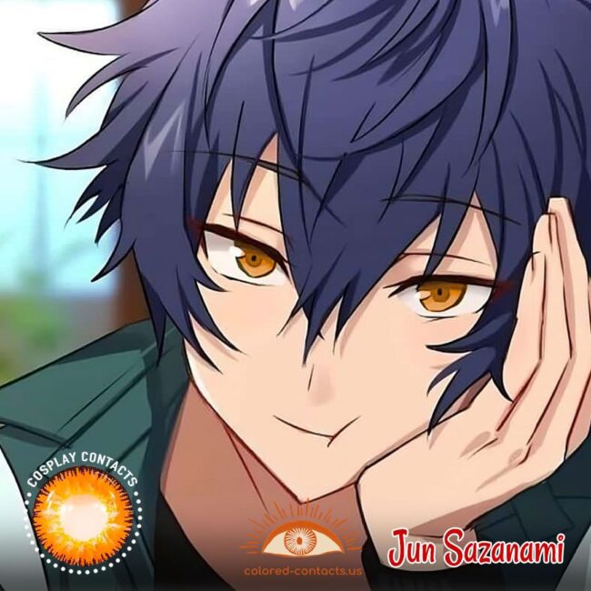 Ensemble Stars : Jun Sazanami Cosplay Contact Lenses