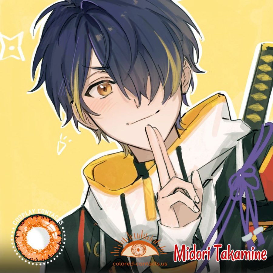 Ensemble Stars : Midori Takamine Cosplay Contact Lenses