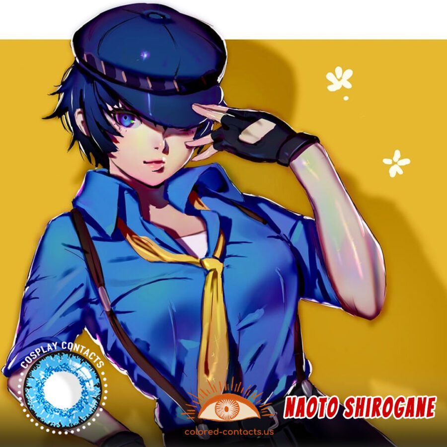 Persona : Naoto Shirogane Cosplay Contact Lenses