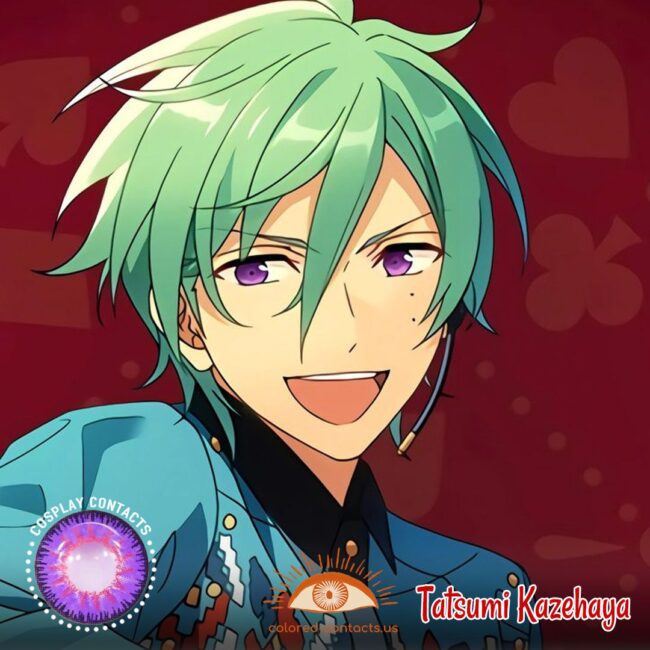 Ensemble Stars : Tatsumi Kazehaya Cosplay Contact Lenses