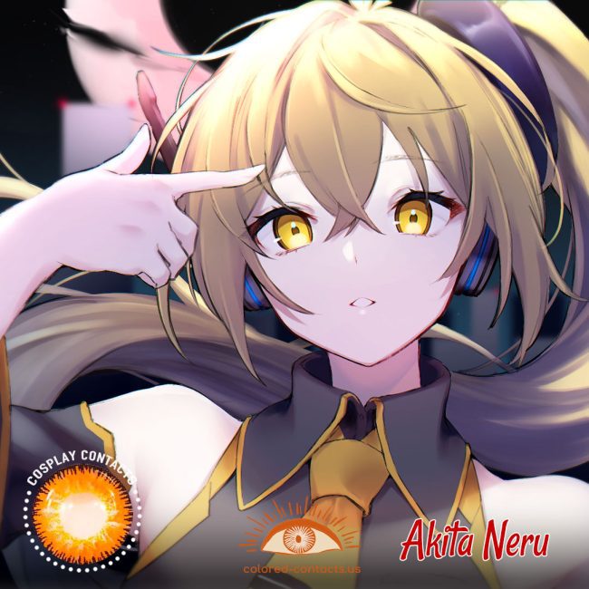 Akita Neru Cosplay Contact Lenses