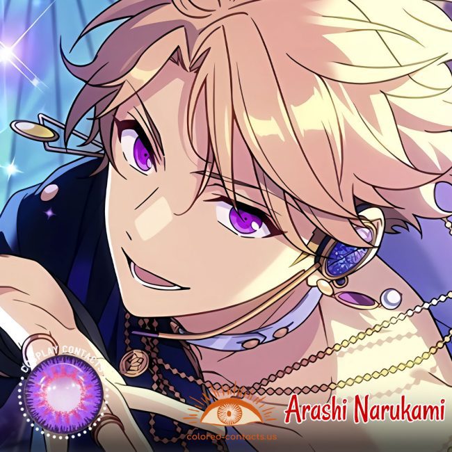 Ensemble Stars : Arashi Narukami Cosplay Contact Lenses
