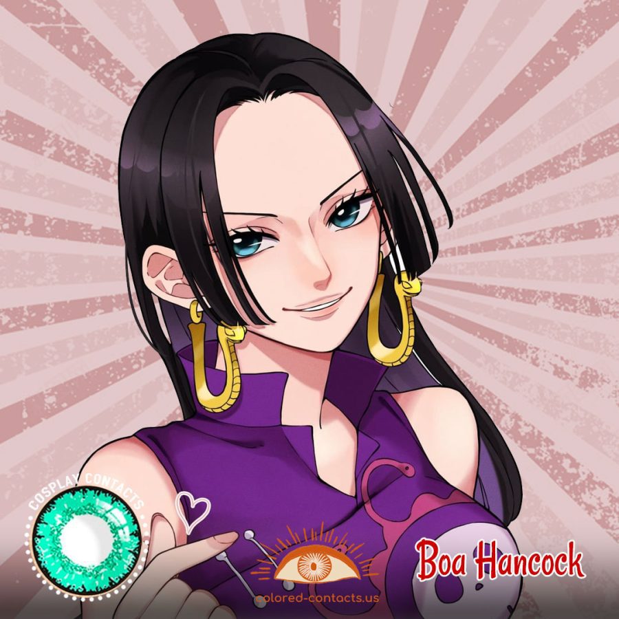 One Piece : Boa Hancock Cosplay Contact Lenses