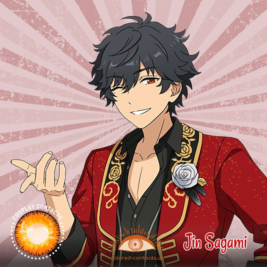Ensemble Stars : Jin Sagami Thunder Cosplay Contact Lenses