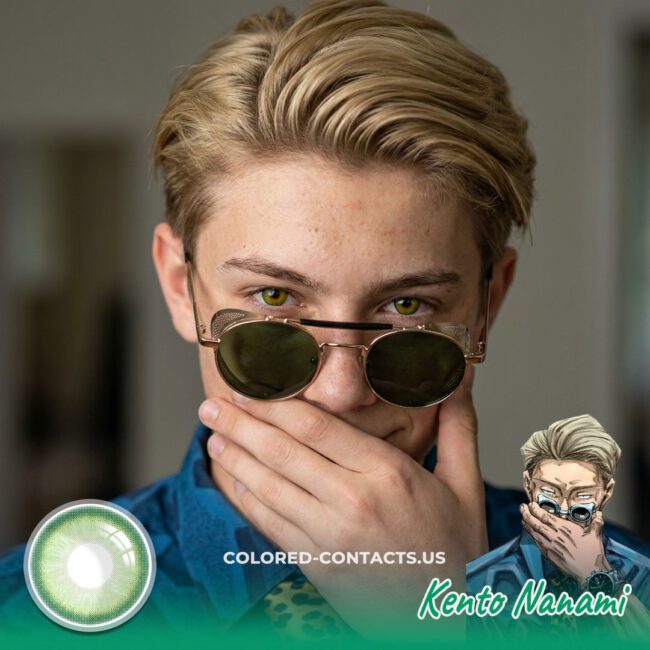 Kento Nanami Cosplay Contact Lenses + Free Sunglasses
