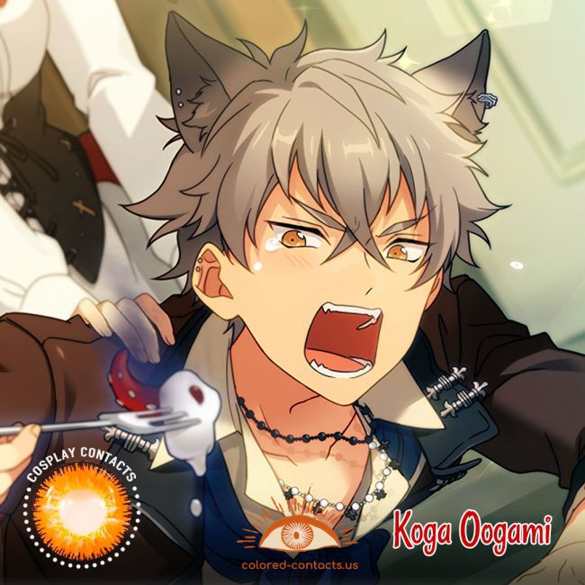Ensemble Stars : Koga Oogami Cosplay Contact Lenses