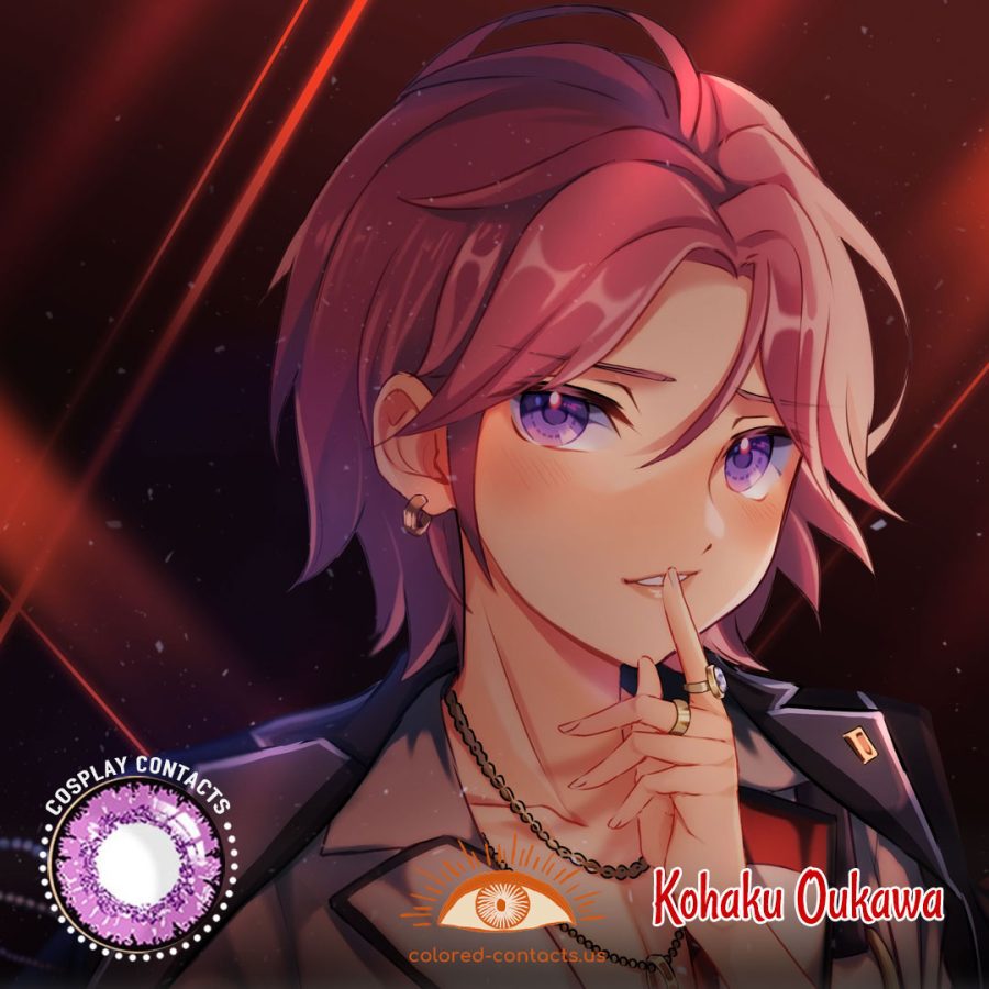 Kohaku Oukawa Cosplay Contact Lenses