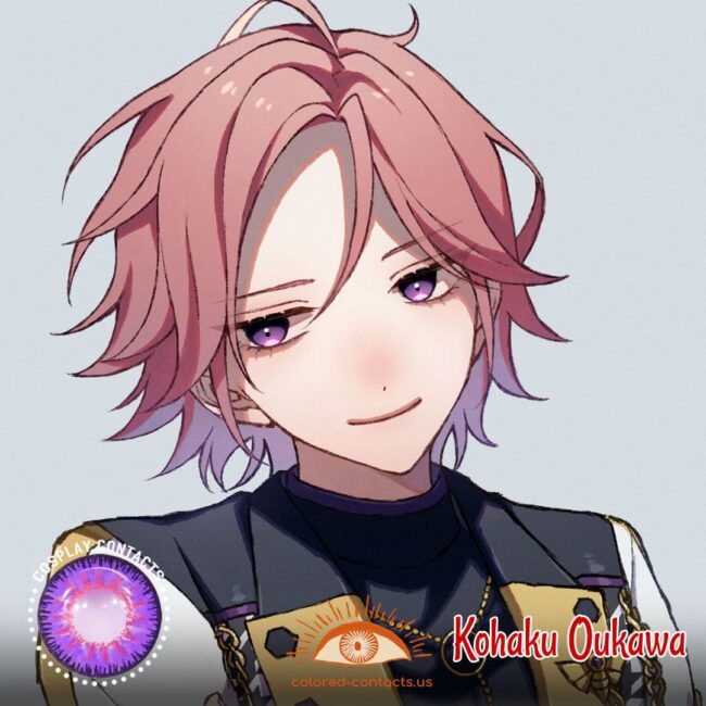 Ensemble Stars : Kohaku Oukawa Cosplay Contact Lenses