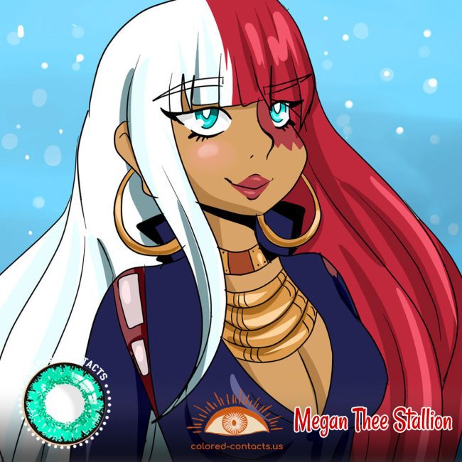 Megan Thee Stallion Cosplay Contact Lenses
